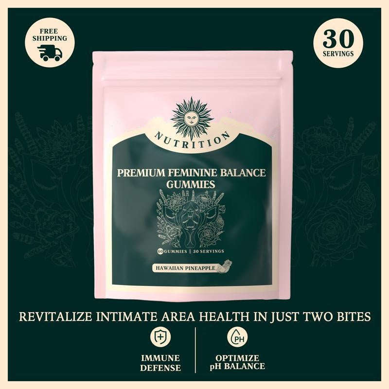 Female Balance Support Gummies - Natural Ingredients, 60ml