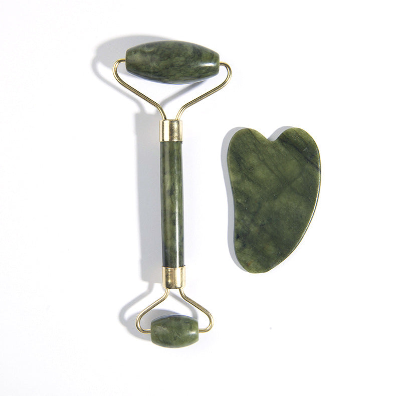 Natural jade beauty container